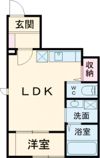 (仮称)豊田若林東共同住宅の間取り画像