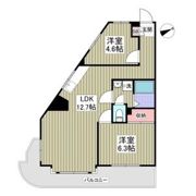 サンファスト小松川の間取り画像