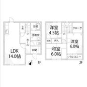 シャトー仏蘭西の間取り画像