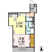 D Paina 旭町の間取り画像