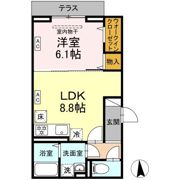 D Paina 旭町の間取り画像