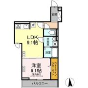 D Paina 旭町の間取り画像