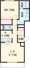 エスティ三番館214－10の間取り画像