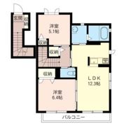 アルコバレーノAの間取り画像