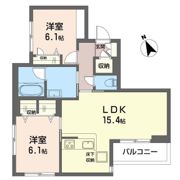 FIRST SCENE Ⅴ番館の間取り画像