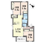 ル スリールの間取り画像