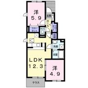 パークイーストの間取り画像