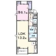 クオーレ Ⅲの間取り画像