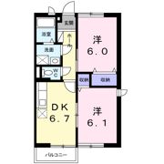 オトメハイツの間取り画像