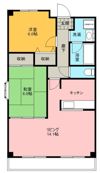 ロイヤルヴェール山下の間取り画像