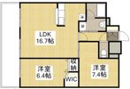 フラットリア春日の間取り画像