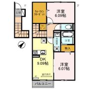 アリビオ西内貴(ﾆｼﾅｲｷ)の間取り画像