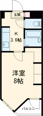 アプリーレ京町の間取り画像