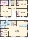 野路東五丁目貸家の間取り画像