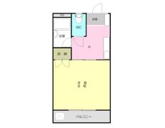 福岡マンションの間取り画像
