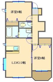 リヴィエールAの間取り画像