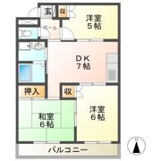 VILLA西本町の間取り画像