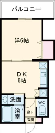 クレアージュ瀬戸越の間取り画像