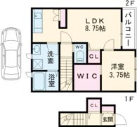 モスフロックス御着の間取り画像
