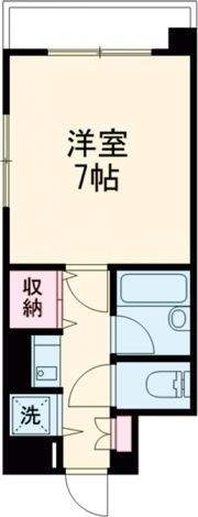 ネオハイツ佐世保の間取り画像