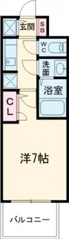 S-RESIDENCE堺浜寺broadの間取り画像