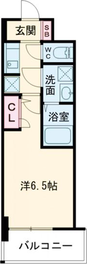 S-RESIDENCE堺浜寺broadの間取り画像