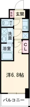 S-RESIDENCE堺浜寺broadの間取り画像