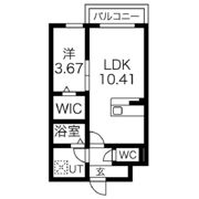 エスグランデ中崎町の間取り画像