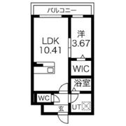 エスグランデ中崎町の間取り画像