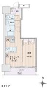 エスティメゾン錦糸町Ⅱの間取り画像