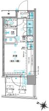 コムレジ赤羽 学生棟の間取り画像