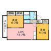 セジュール津福の間取り画像
