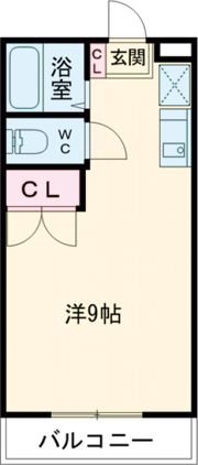 イーストオークⅠの間取り画像