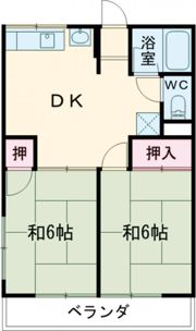 シティハイム・石井の間取り画像