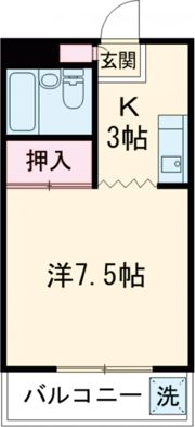 TMハイツの間取り画像