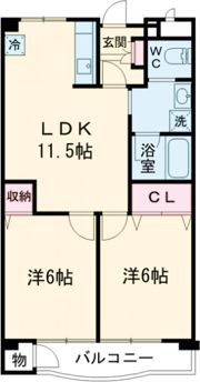 メゾン野島の間取り画像
