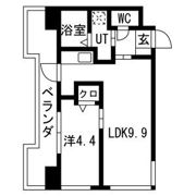 ビュークレスト佐賀駅前の間取り画像