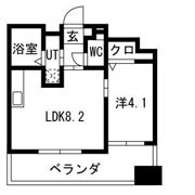 ビュークレスト佐賀駅前の間取り画像