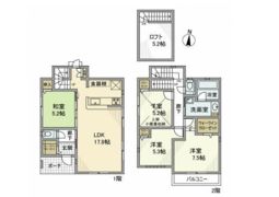 下井草戸建の間取り画像