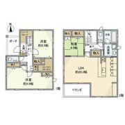 小川町4丁目戸建の間取り画像