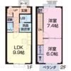 ブランシェ アオノの間取り画像