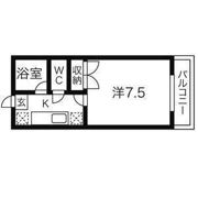 コーポ欅の間取り画像