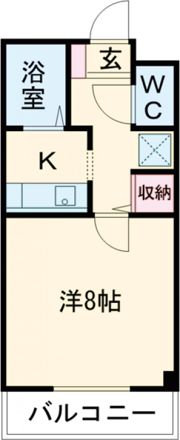 ラ・フレイズIIの間取り画像