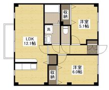 フォブール都の間取り画像