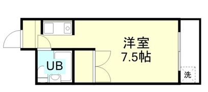 サンハイツ吉田の間取り画像