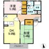 ヴィクトリータウン Aの間取り画像