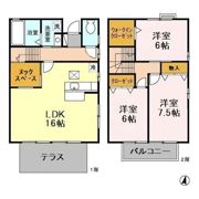 ジヴェルニーの間取り画像