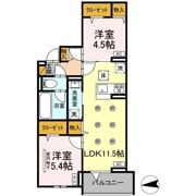 メゾン シャルムの間取り画像