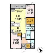 セレスティア白鳥の間取り画像