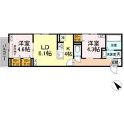 セレスティア白鳥の間取り画像